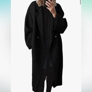 Long black coat